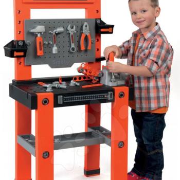 Smoby szerelőműhely gyerekeknek Black+Decker 360700 narancssárga  kép