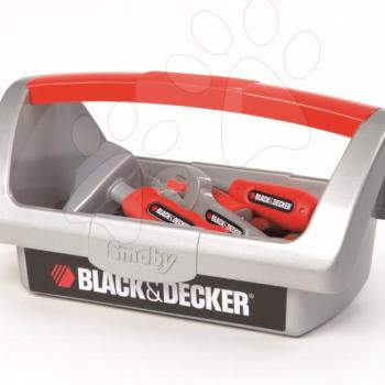 Smoby szerszámosláda szerszámokkal Black&Decker 500245 ezüst-piros kép