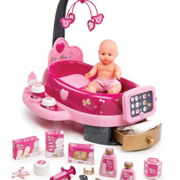Smoby szett játébaba gondozásához Baby Nurse 220317 rózsaszín kép