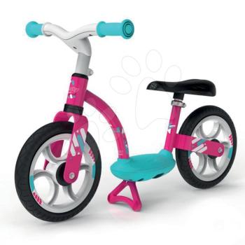 Smoby tanulóbicikli Balance Bike Comfort Pink fémszerkezettel és magasságilag állítható üléssel 770123 kép