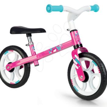 Smoby tanulóbicikli First Bike Pink fémszerkezettel és állítható üléssel 770205 kép