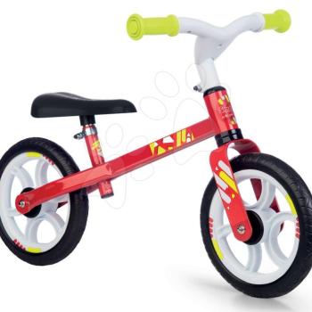 Smoby tanulóbicikli First Bike Red fémszerkezettel és állítható üléssel 770204 kép