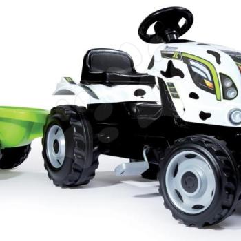 Smoby traktor Farmer XL Tehénke 710113 fehér-fekete kép