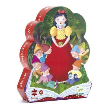 Snow White - Hófehérke - puzzle - Djeco kép