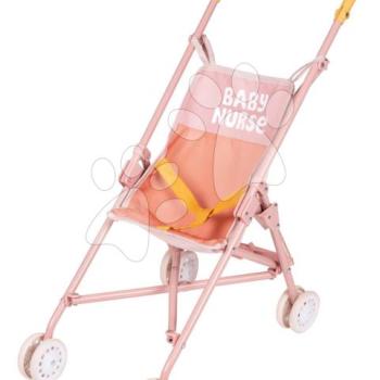 Sport babakocsi Foldable Pushchair Soft Baby Nurse Smoby 42 cm játék babának 57 cm magas tolókarral 24 hó-tól kép