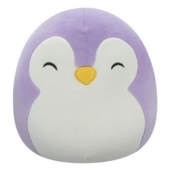 Squishmallows 20 cm - Elle lila pingvin kép
