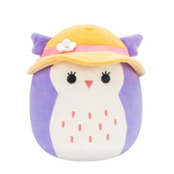 Squishmallows: Holly a lila bagoly napsapkával 20cm kép