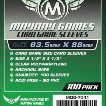 Standard Card Game Card Sleeves (63.5x88mm) - 100db - MDG-7041 kép