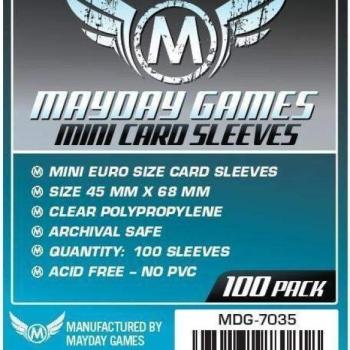 Standard Mini Euro Card Sleeves (45x68mm) - 100db - MDG-7035 kép