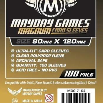 Standard &quot;Dixit&quot; Card Sleeves - Magnum Ultra-Fit (80x120mm) - 100db - MDG-7104 kép