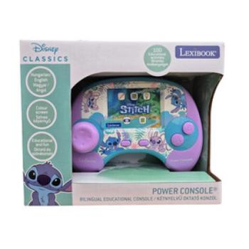 Stitch kétnyelvű oktató konzol játék színes kijelzővel kép