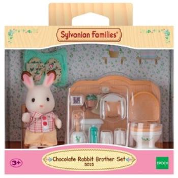 SylvanianFamilies: Csoki Nyuszi bátyó fürdőszoba bútorral kép