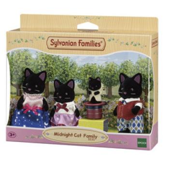 SylvanianFamilies:Fekete cica család kép