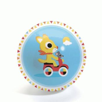 Száguldó gumilabda 12 cm - Cute race Ball - Djeco kép