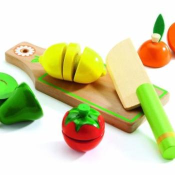 Szeletelhető gyümölcsök - Fruits &amp; vegetables to cut - Djeco kép