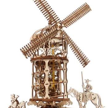 Szélmalom mechanikus modell - Ugears kép