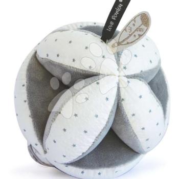 Szenzoros labda a csecsemő érzékszerveinek fejlesztéséhez Attrape-Rêves Doudou et Compagnie csörgővel különböző színben 15 cm 0 hó-tól kép