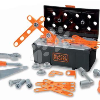 Szerszámos koffer Black&Decker DIY Tools Box Smoby rögzíthető elemekkel 34 kiegészítő kép
