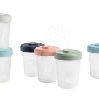 Szett 6 ételtároló Beaba Toddler Food Storage 6 clip 6x250 ml kép