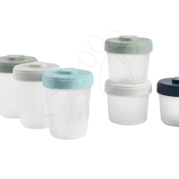 Szett 8 ételtároló Beaba Toddler Food Storage 8 clip 4x250 ml + 4x150ml kép