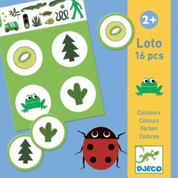 Szín lottó - Lottó játék - Loto Colours - Djeco - DJ08128 kép