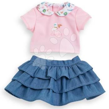 Szoknya és póló játékbabára Ruffle Skirt & T-shirt A Weekend in Paris Mon Premier Poupon Corolle 30 cm babaának 18 hó-tól CO111060 kép
