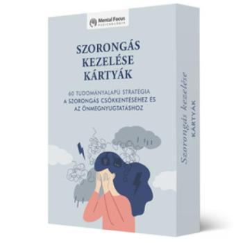 Szorongás kezelése kártyák kép