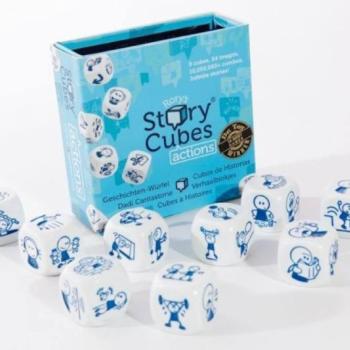 Sztorikocka társasjáték cselekvésekkel - Story Cubes actions kép