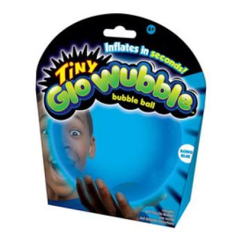 Szuper rugalmas sötétben világító kék labda kép