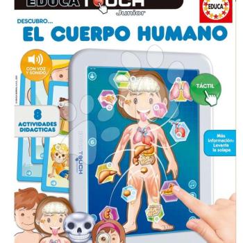 Táblagép elektronikus El Cuerpo Humano Educa Az emberi testről tanulok spanyolul 2 évtől kép