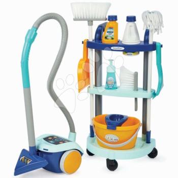 Takarítókocsi porszívóval Cleaning Trolley Clean Home Écoiffier 12 kiegészítővel kép