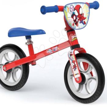 Tanulóbicikli Spidey First Bike Smoby fémszerkezettel és 33-38 cm állítható üléssel 24 hó-tól kép