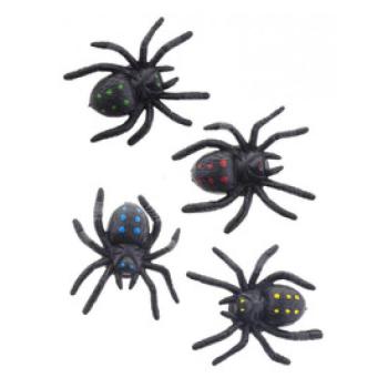 Tapadókorongos pókok, 6cm, 4db kép