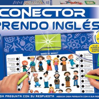 Társasjáték Conector Angolul tanulok Educa spanyol nylevű 352 kérdés 7-12 éves korosztálynak kép