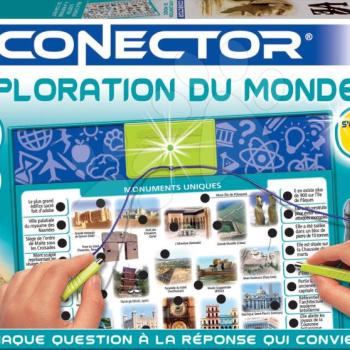 Társasjáték Conector Exploration Du Monde Educa francia 352 kérdés 7-12 éves korosztálynak kép