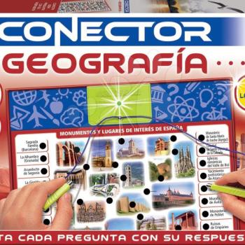 Társasjáték Conector földrajz Geografia Educa spanyol nyelvű 352 kérdés 7-12 éves korosztálynak kép