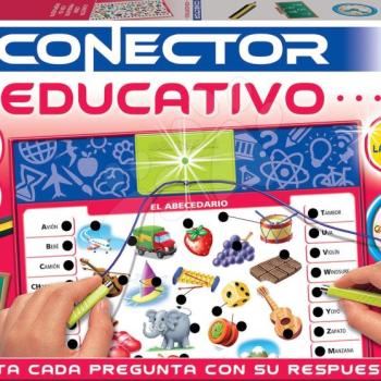 Társasjáték Conector Oktatás & Tanulás Educa spanyol nyelvű 352 kérdés 5-8 éves korosztálynak kép