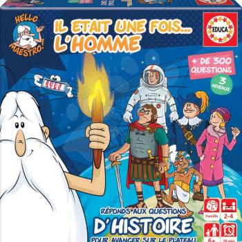 Társasjáték Hello Maestro L'Homme D'Histoire Educa francia 2-4 játékosnak 6 évtől kép