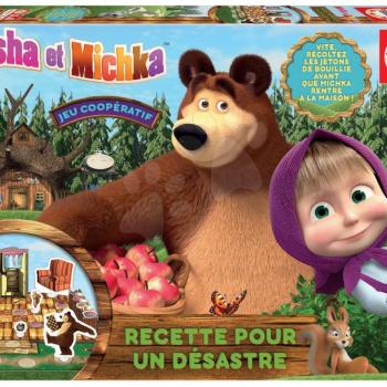 Társasjáték Mása és a medve Educa 5 évtől - francia nyelvű kép
