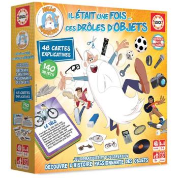 Társasjáték Once Upon a time Objects Educa Tárgyak történetéről tanulok 140 darabos franciául 6 évtől kép