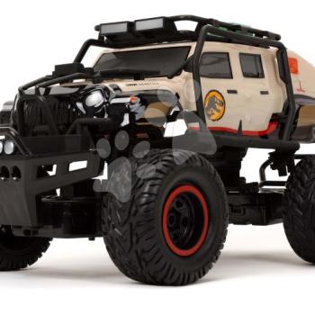 Távirányítós kisautó RC Jeep Gladiator 4x4 Jurassic World Jada terepjáró felfüggesztéssel 4 kerékmeghajtással hossza 45 cm 1:12 8 évtől kép