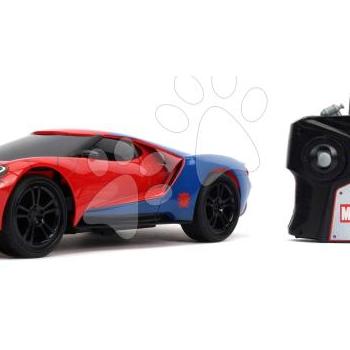 Távirányítós kisautó RC Marvel Spiderman 2027 Ford GT Jada 29 cm hosszú 1:16 6 évtől kép