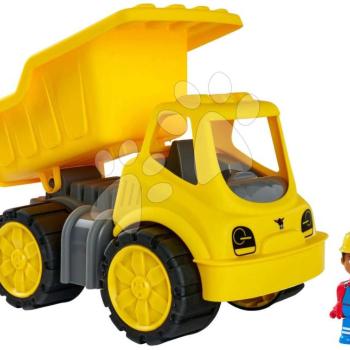 Teherautó Power Worker Dumper+Figurine BIG munkagép 33 cm gumikerekekkel 2 évtől kép