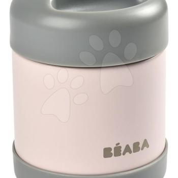 Termosz széles nyílással Beaba Stainless Steel Portion 300 ml Pink minőségi rozsdamentes acélból rózsaszín BE912908 kép