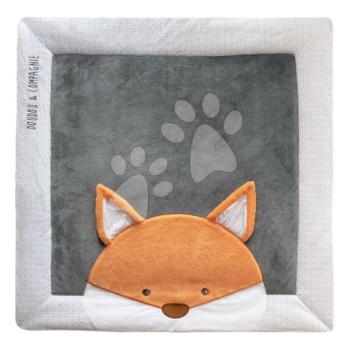 Textil játszószőnyeg rókával Park Mat Fox Doudou et Compagnie szürke 100*100 cm 0 hó-tól kép
