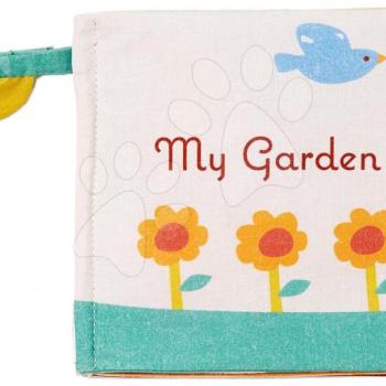 Textil könyvecske My Garden Activity Book ThreadBear állatok a kertben 100% puha pamutból  0 hó-tól kép