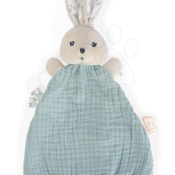 Textil nyuszi dédelgetéshez Colombe Rabbit Dove Doudou K'doux Kaloo kék 20 cm puha alapanyagból 0 hó-tól kép