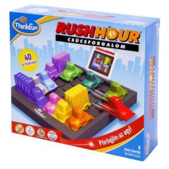 Thinkfun: Rush Hour csúcsforgalom társasjáték kép