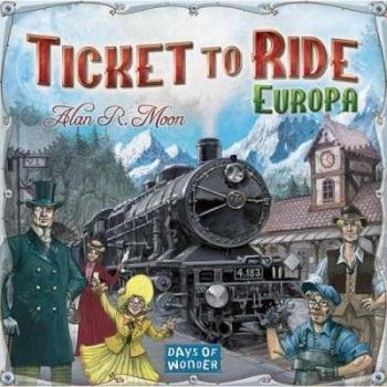 Ticket to Ride Európa Angol nyelvű társasjáték kép