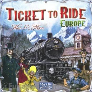 Ticket to Ride Europe társasjáték kép